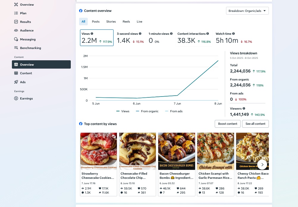 Facebook Analytics Proof